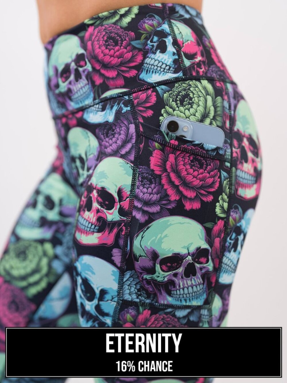 Medium Constantly Varied Gear CVG Sealed Series Skulls Leggings SURPRISE PRINT - Picture 6 of 16